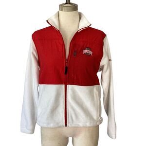 Columbia The Ohio State University Buckeyes Fleece Zip Jacket Medium Women’s